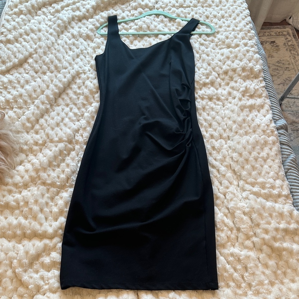 Dynamite Black Midi Dress